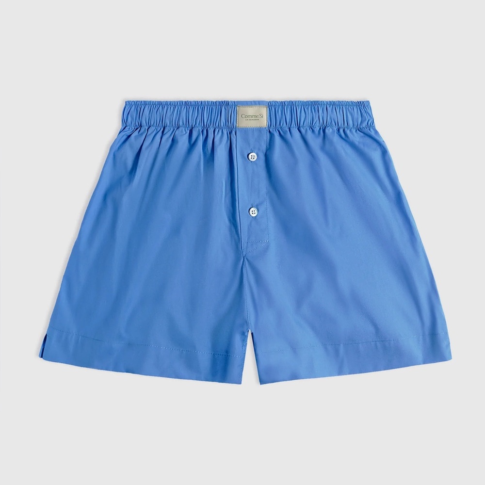 COMME SI La Boxer Classica in Grecian Blue